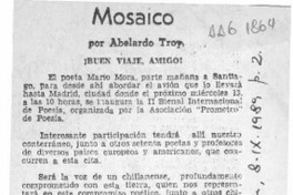 Mosaico  [artículo] Abelardo Troy.