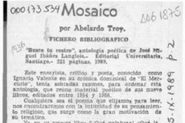 Mosaico  [artículo] Abelardo Troy.