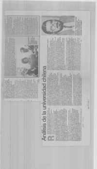 Análisis de la universidad chilena