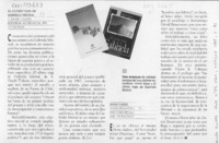 El último viaje de Gabriela Mistral y Homo faber  [artículo] E. G.