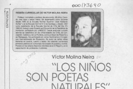 "Los niños son poetas naturales"  [artículo] Ana María Güiraldes.