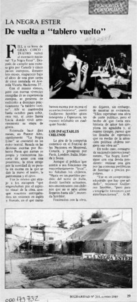 De vuelta a "tablero vuelto"  [artículo] G. M.