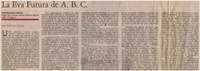 La Eva futura de A. B. C.