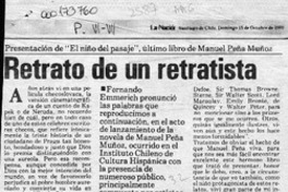 Retrato de un retratista  [artículo]