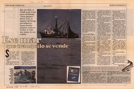 Ese mar que tranquilo se vende