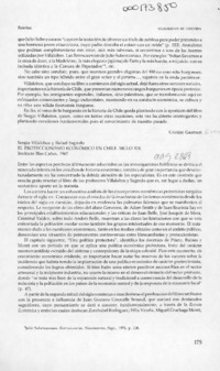 El proteccionismo económico en Chile, siglo XIX  [artículo] Baldomero Estrada.