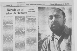 Neruda en el alma de Temuco