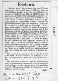 Filebario  [artículo] Filebo.