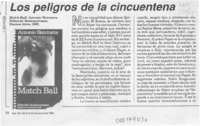 Los peligros de la cincuentena  [artículo] José Schraibman.