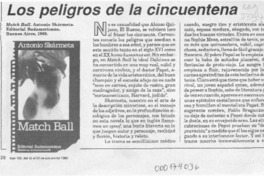 Los peligros de la cincuentena  [artículo] José Schraibman.