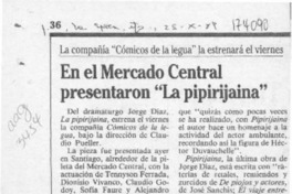 En el Mercado Central presentaron "La Pipirijaina"  [artículo].