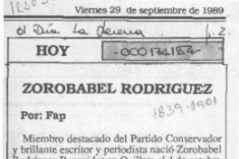 Zorobabel Rodríguez