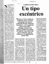 Un tipo excéntrico  [artículo] Carolina Díaz.