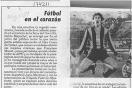 Fútbol en el corazón  [artículo].