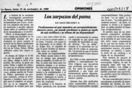 Los zarpazos del puma  [artículo] Ricardo Brodsky B.