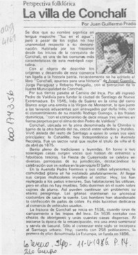 La villa de Conchalí