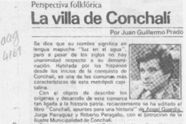 La villa de Conchalí