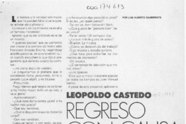 Regreso con causa  [artículo] Luis Alberto Ganderats.