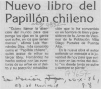 Nuevo libro del Papillón chileno