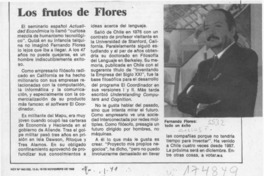 Los Frutos de Flores  [artículo].