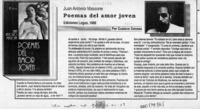 Poemas del amor joven  [artículo] Gustavo Donoso.