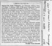 Manual del juicio tributario  [artículo] Osvaldo Torres-Ahumada.