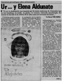 Ur -- y Elena Aldunate