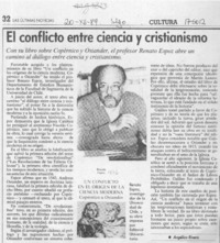 El conflicto entre ciencia y cristianismo  [artículo] Angélica Rivera.