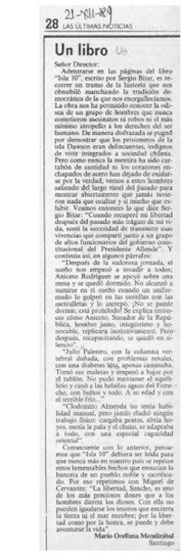 Un libro  [artículo] Mario Orellana Mendizábal.