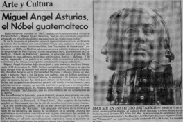 Miguel Angel Asturias, el Nobel guatemalteco