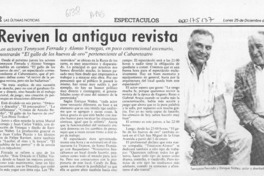Reviven la antigua revista  [artículo].