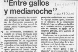 "Entre gallos y medianoche"  [artículo].