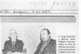 La Biblia en la poesía chilena  [artículo].