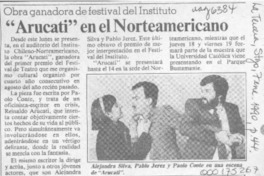 "Arucati" en el Norteamericano  [artículo].