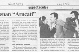 Reestrenan "Arucati"  [artículo].