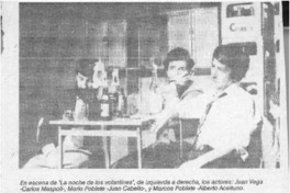 El "Tiara" tiene en cartelera "La noche de los volantines"  [artículo].