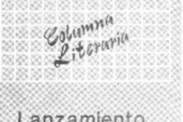 Lanzamiento de libro  [artículo].