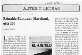 Reinaldo Edmundo Marchant, escritor