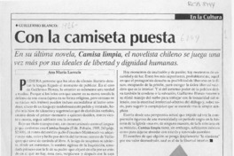 Con la camiseta puesta  [artículo] Ana María Larraín.