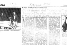 De la mano del "Coronel" vino Teatro Circular de Montevideo  [artículo].