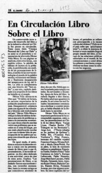 En circulación libro sobre el libro  [artículo].