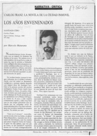 Los años envenenados