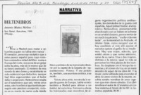 Beltenebros  [artículo] M. M.