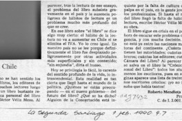 El libro en Chile  [artículo] Roberto Mendieta López.