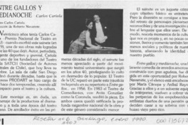 Entre gallos y medianoche  [artículo].