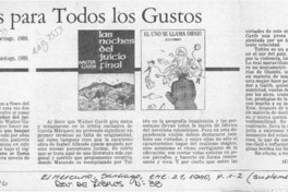 Novelas para todos los gustos  [artículo] Ignacio Valente.