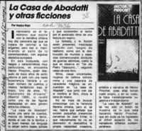 La casa de Abadatti y otras ficciones