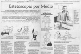 Estetoscopio por medio