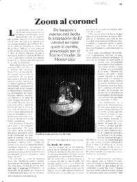 Zoom al coronel  [artículo] R. B.