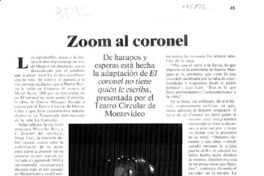 Zoom al coronel  [artículo] R. B.